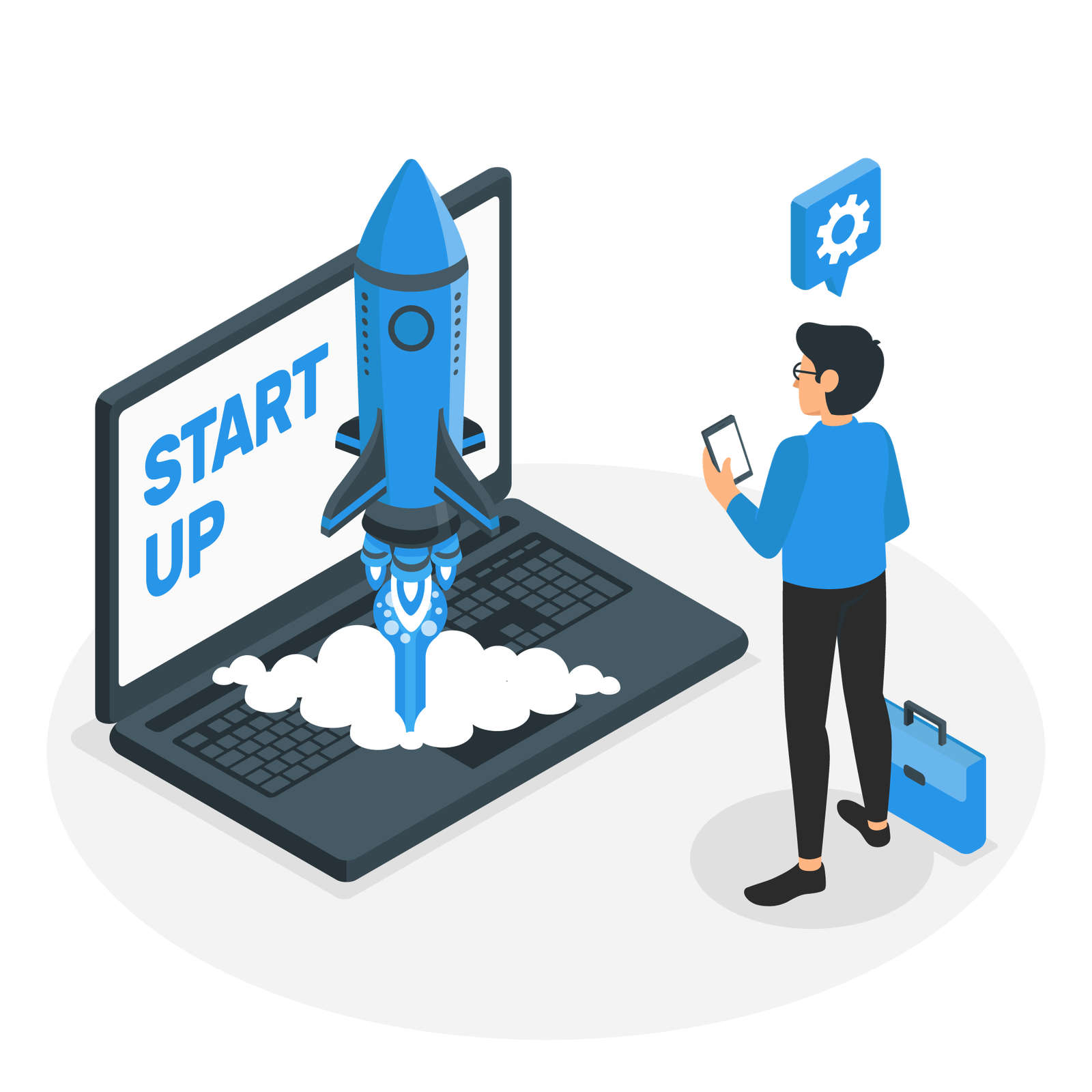 Startup illustration